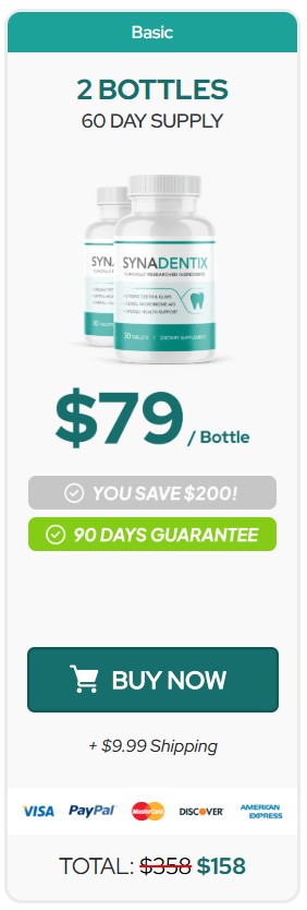 Synadentix 2-Bottle Price