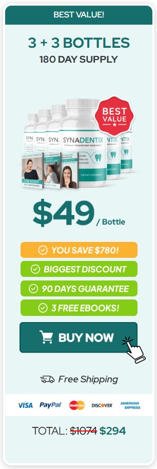 Synadentix 6 Bottle Price